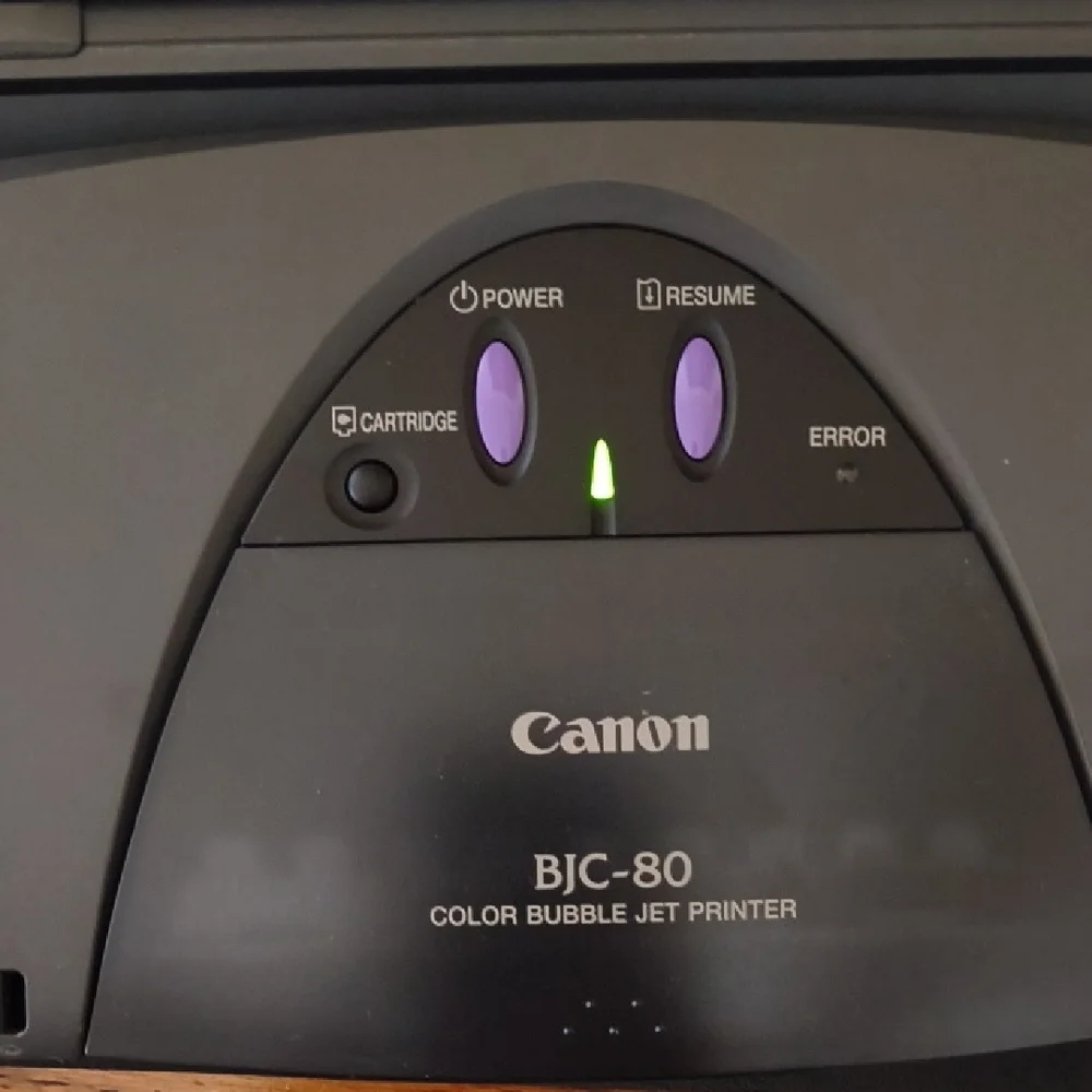 Canon BJC-80 Printer with Accessories